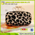 2013 hard evening case with crystal and chain handle crystal clutch evening bags